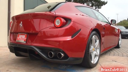 Ferrari Ff Start and Rev