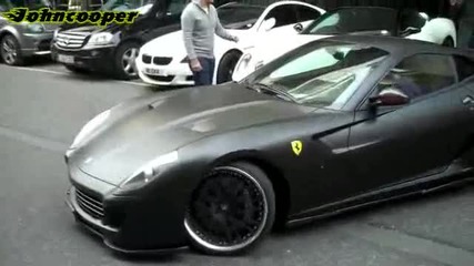 Черен мат Ferrari 599 Hamann