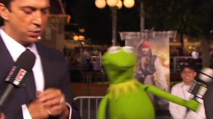 Pirates of the Caribbean On Stranger Tides - Kermit Cam at Pirates Premiere