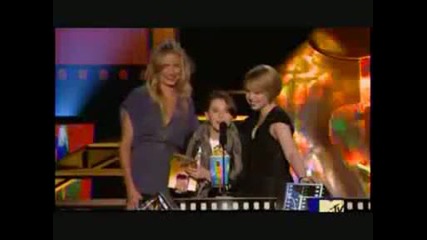 Mtv Movie Awards 2009 All Twilight Winning Scenes with Robert and Kristen