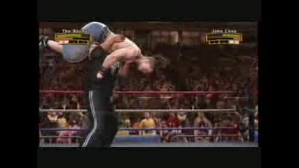 Legends of Wrestlemania - The Rock vs John Cena 