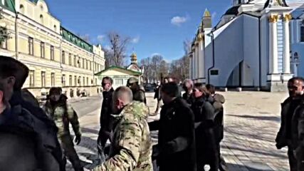 Сирени за въздушна тревога забиха по време на посещението на Байдън в Киев