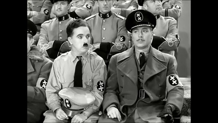 "великият Диктатор" Чарли Чаплин - откъс