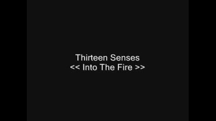 Thirteen Senses - Into The Fire (hq) 