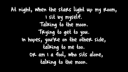 Bruno Mars - Talking To The Moon