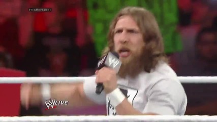 Daniel Bryan occupies Raw (10.03.14)