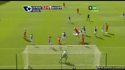 Ливърпул Vs Блекбърн - 4:0 - Торес Гол - 11.04.09