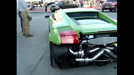 Lamborghini Twin Turbo At Sema Monster 