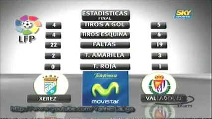 28.03.2010 Deportivo Xerez – Valladolid 3 - 0 