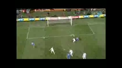 World cup Словакия 3:2 Италия гол на Di Natale 24.06.10 