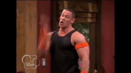 John Cena vs Jackson Stewart on Hannah Montana | Cеnа се появява в Хана Монтана 