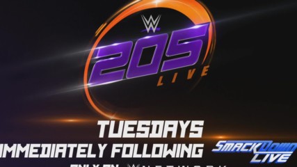 Don't miss WWE 205 Live every Tuesday after SmackDown Live