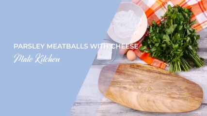 Parsley Meatballs with Cheese