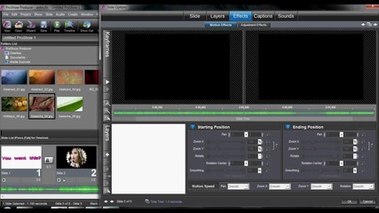 Proshow Producer Effect-tutorial №1
