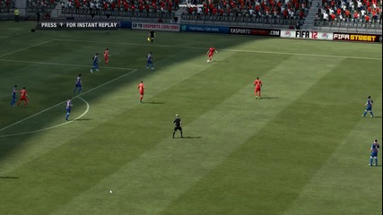 Fifa 12! гол от воле на Франк Рибери!