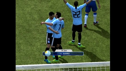 England - Uruguay L.suarez ( Fifa 12 )