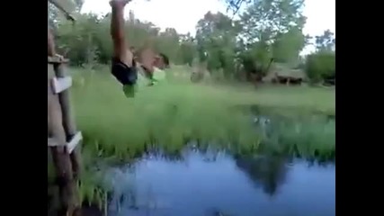 Пиян руснак във водата