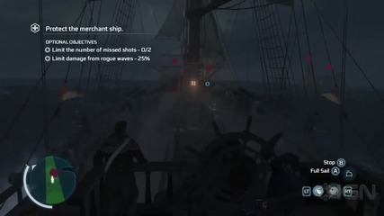 Assassin's Creed 3 Gameplay - Fierce Sea Battle