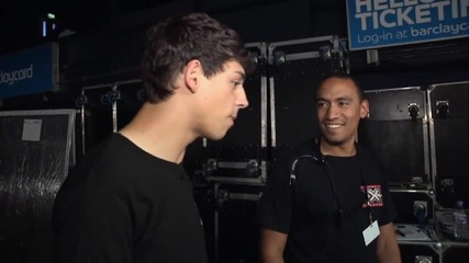 The X Factor Uk 2013 - Matt Richardson Becomes an X Factor Floor Manager -- Auditions Week 2