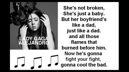 Lady Gaga - Alejandro (kareoke) 