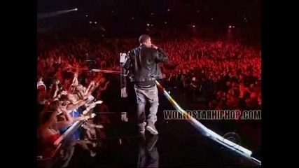 Lil Wayne, Drake, Travis Barker & Eminem perform - Drop The World & Forever 
