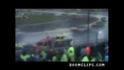 Вижте какъв инцидент стана на пистата 