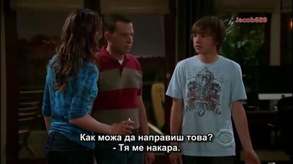 Двама мъже и половина S09 E09 (bg sub) /two and half men S09 E09