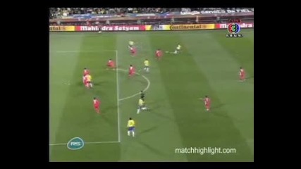 [world Cup 2010] Бразилия - Кндр 1:0 Фантастичен гол на Майкон