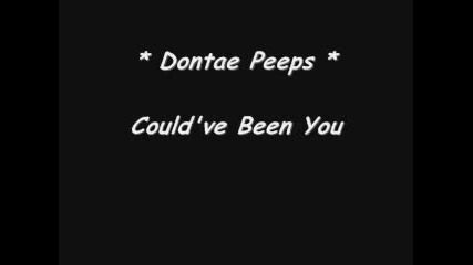 Превод - Dontae Peeps - Couldve Been You .mp3