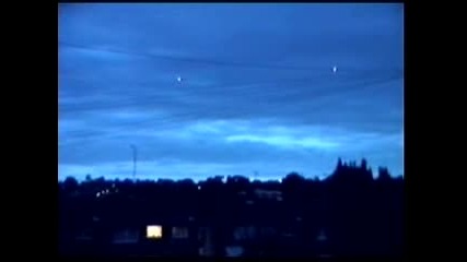 Alien Ufo Orbs March Across Sky In England