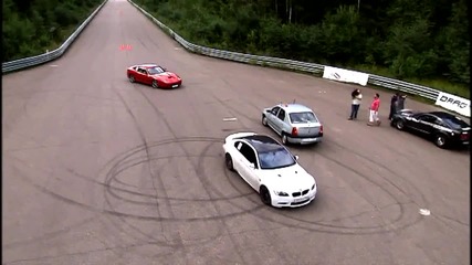 Moscow Unlim 500 Ferrari 575 vs Bmw M3 E92
