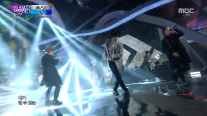 Beast - Drive + Good Luck @ 141231 Mbc Gayo Daejun