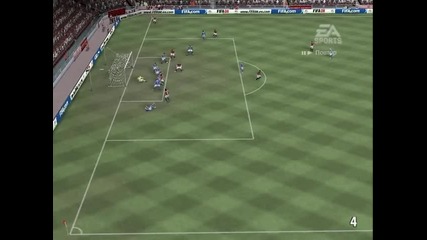 Мой гол на Fifa 08 с Роналдо 