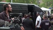 Семейството на Шон "Диди" Комбс по време на съдебния процес срещу рапъра