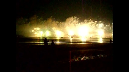 Opening night fireworks atlantis.