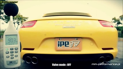 Porsche 911 Carrera X ipe F1 exhaust by Mm Performance