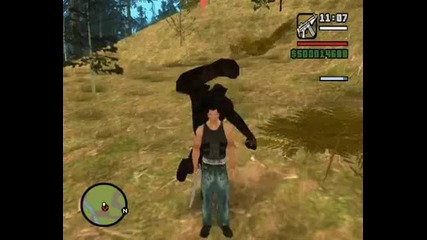 Gta San Andreas Bigfoot Vs Spiderman 