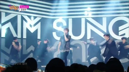 150516 Kim Sungkyu - Kontrol @ Music Core [comeback Stage]