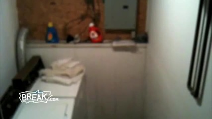 Dude Hides in Dryer and Scares Roommate 