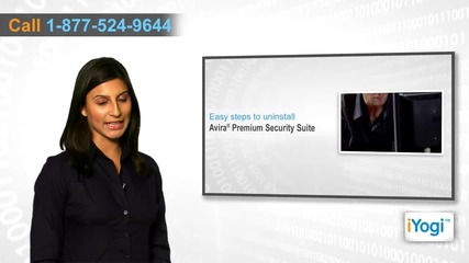 Uninstall Avira® Premium Security suite from Windows® Vista