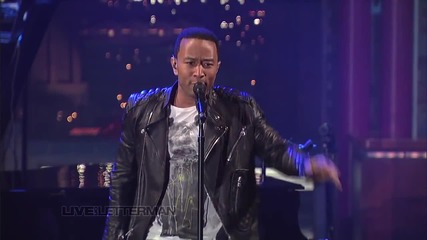 John Legend - Made To Love ( Live on Letterman )