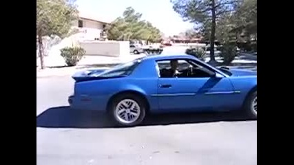 87 Pontiac Firebird Burnout 305 V8 5.0 Liter