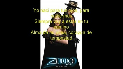 Zorro - Amor Gitano - Tekst