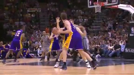 Nba Circle - La Lakers Vs San Antonio Spurs Highlights 21 April 2013 Nba Playoffs 2013 (low)