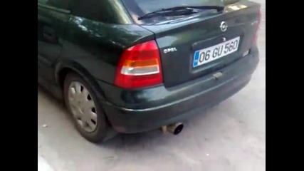 1999 Opel Astra G Exhaust Sound 