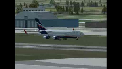 Fsx Il - 96 Moscow To London Flight