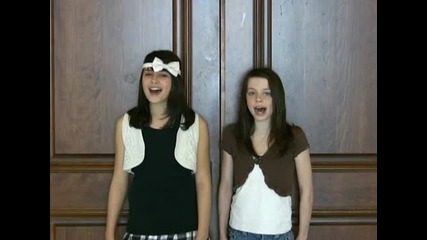 Dani и Lauren пеят The Climb - Miley Cyrus (cover) 