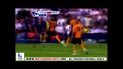 18.09.2010 Тотнъм 2 - 1 Уулвърхямптън гол на Роман Павлюченко 