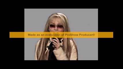 Снимки на Майли Сайръс от програмата Proshow Producer 