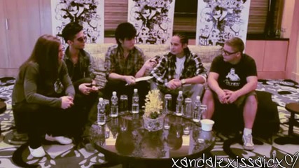 Tokio Hotel Malaysia Interview Moments :d